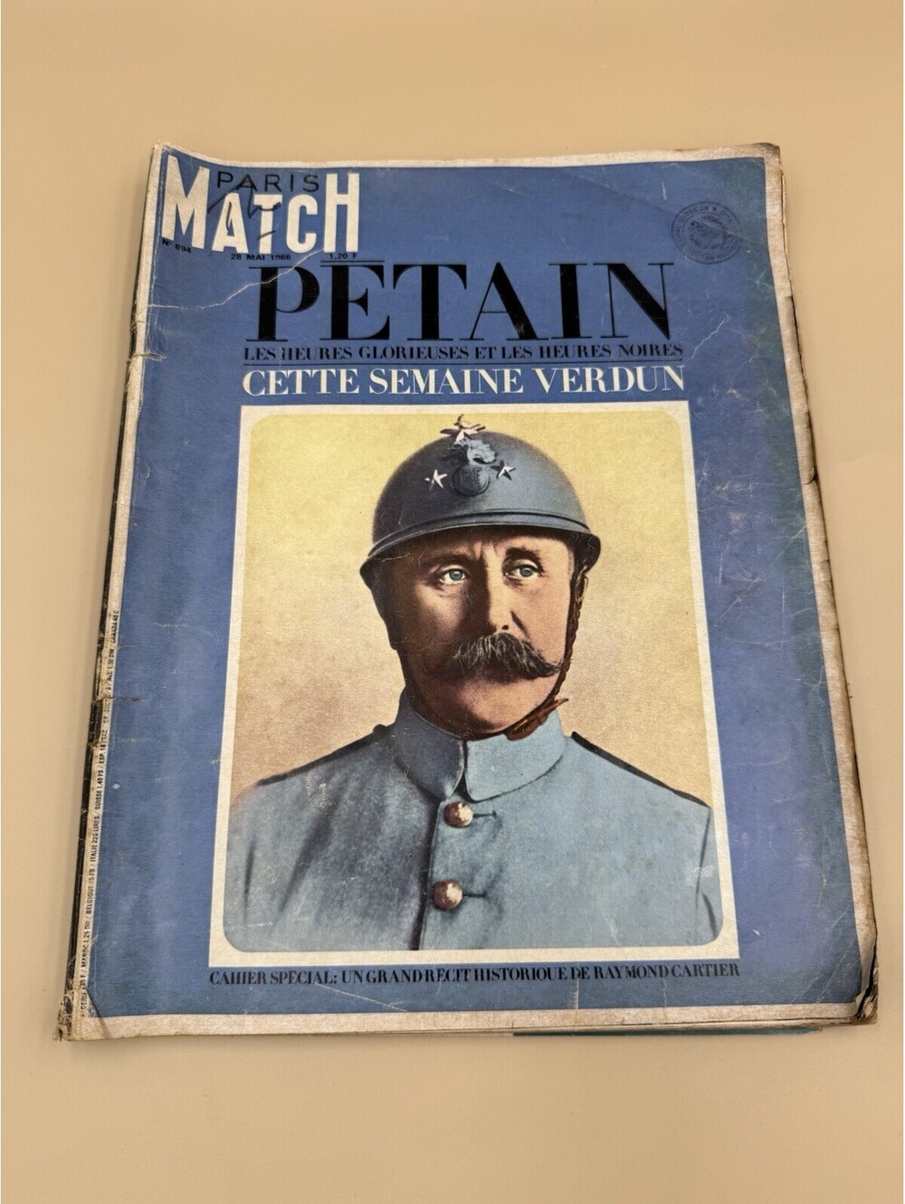 PARIS MATCH 894 Petain Folies Bergeres Vartan Derval Cannes 66 Gobbi Richter Goo